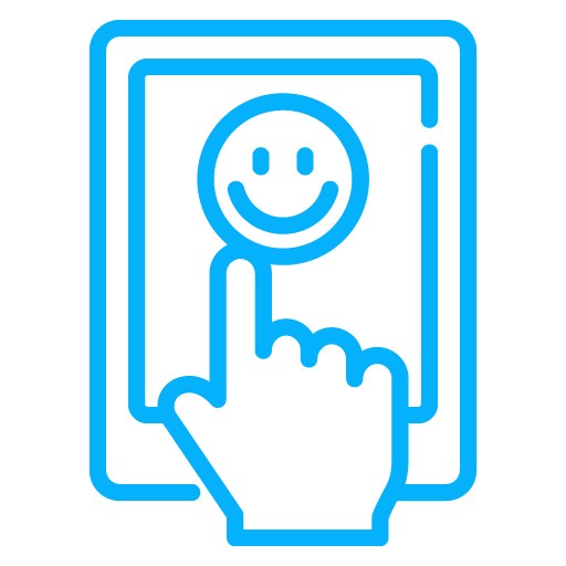 Icon Tablet Smiley
